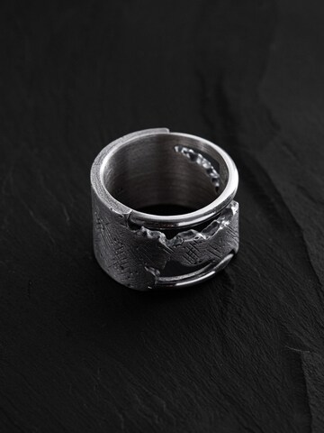 REYTEL Ring 'LEISTUNG'‌‌‌‌‌‌‌ in Silber