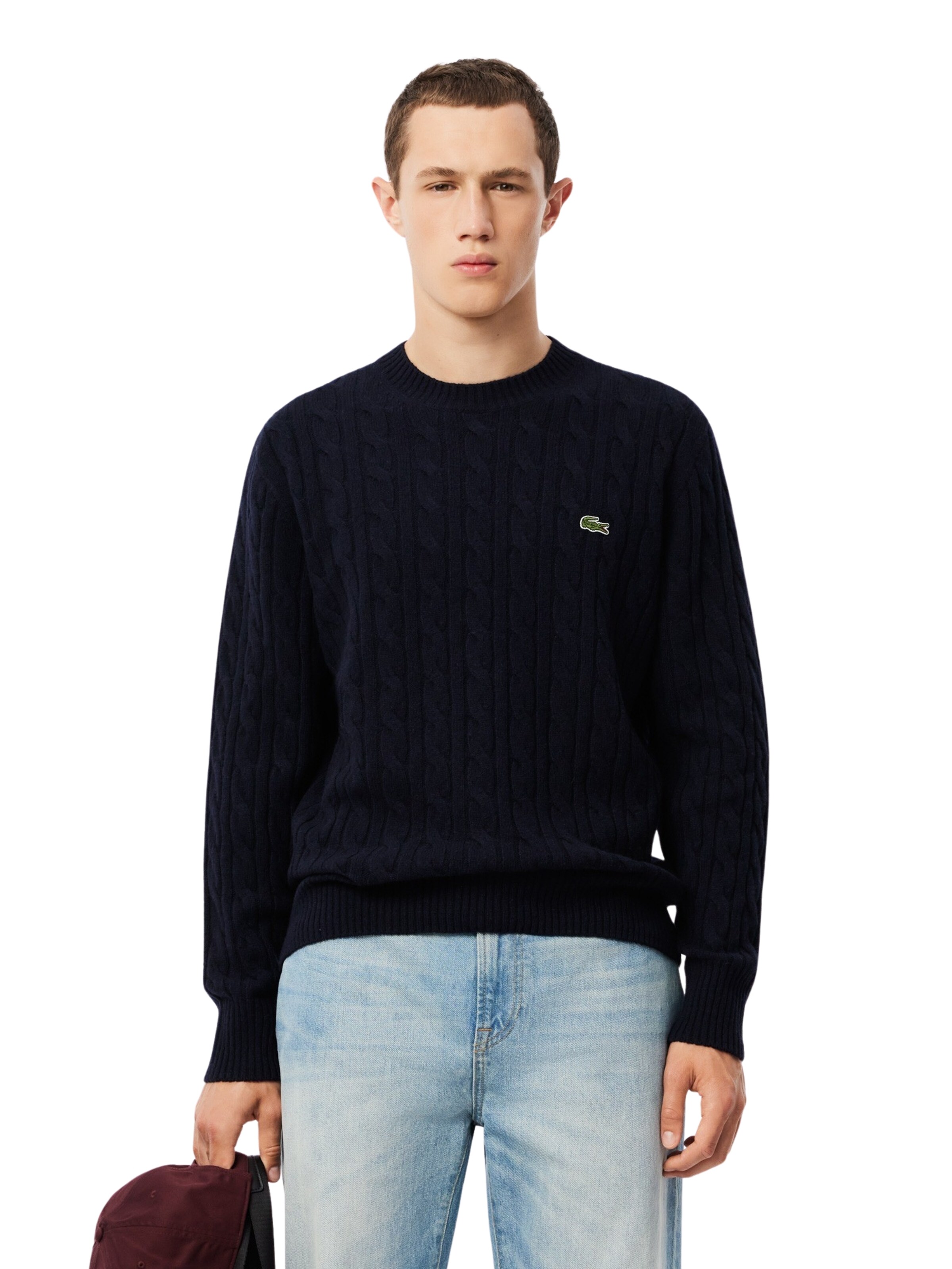 LACOSTE Pullover in Blau: Vorderseite