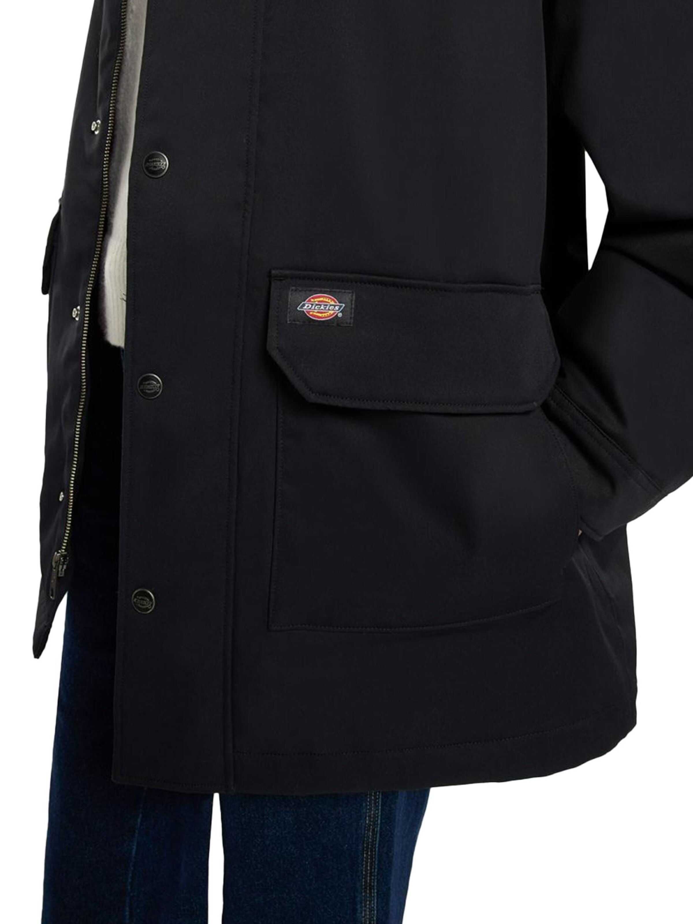 DICKIES Płaszcz przejściowy 'MEDINA' w kolorze czarny