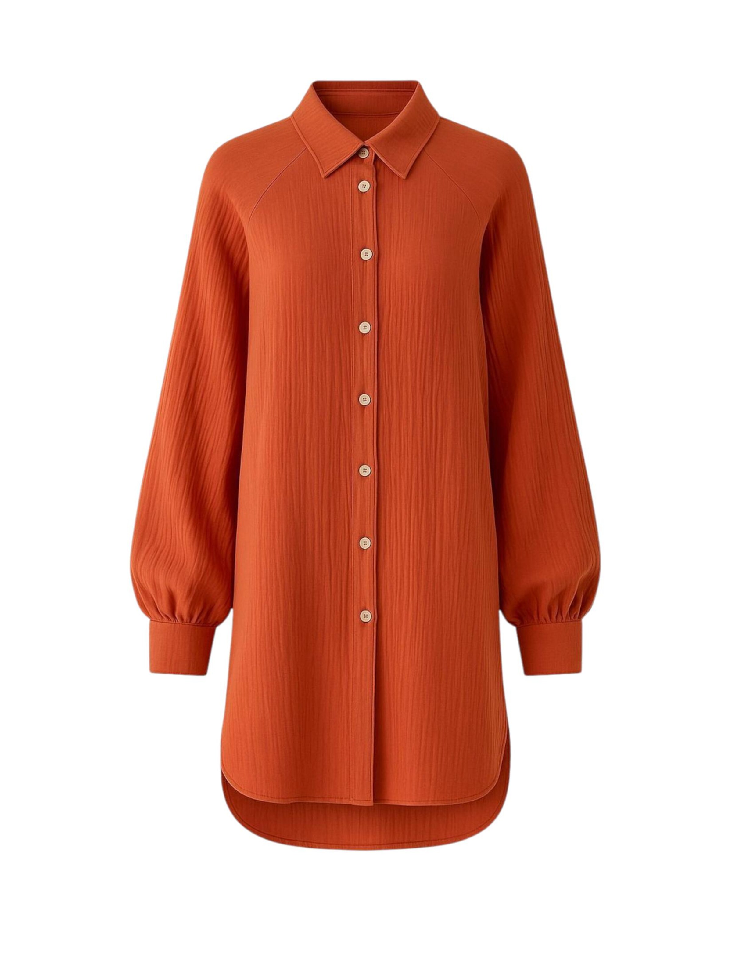 WENOR Blouse 'Noura Modest' in Red: front