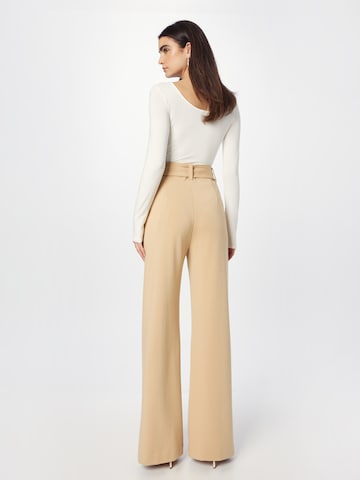 Wide Leg Pantalon à plis 'DARYL' GUESS en marron