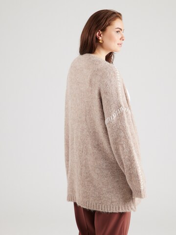ONLY Carmakoma Knit cardigan 'CARZOLINA' in Grey