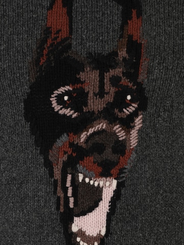 Pulover 'JORDAN WE DOBERMANN' de la Zadig & Voltaire pe gri