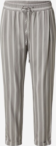 Effilé Pantalon MORE & MORE en gris : devant