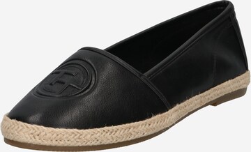 TOM TAILOR Espadrilky – černá: přední strana