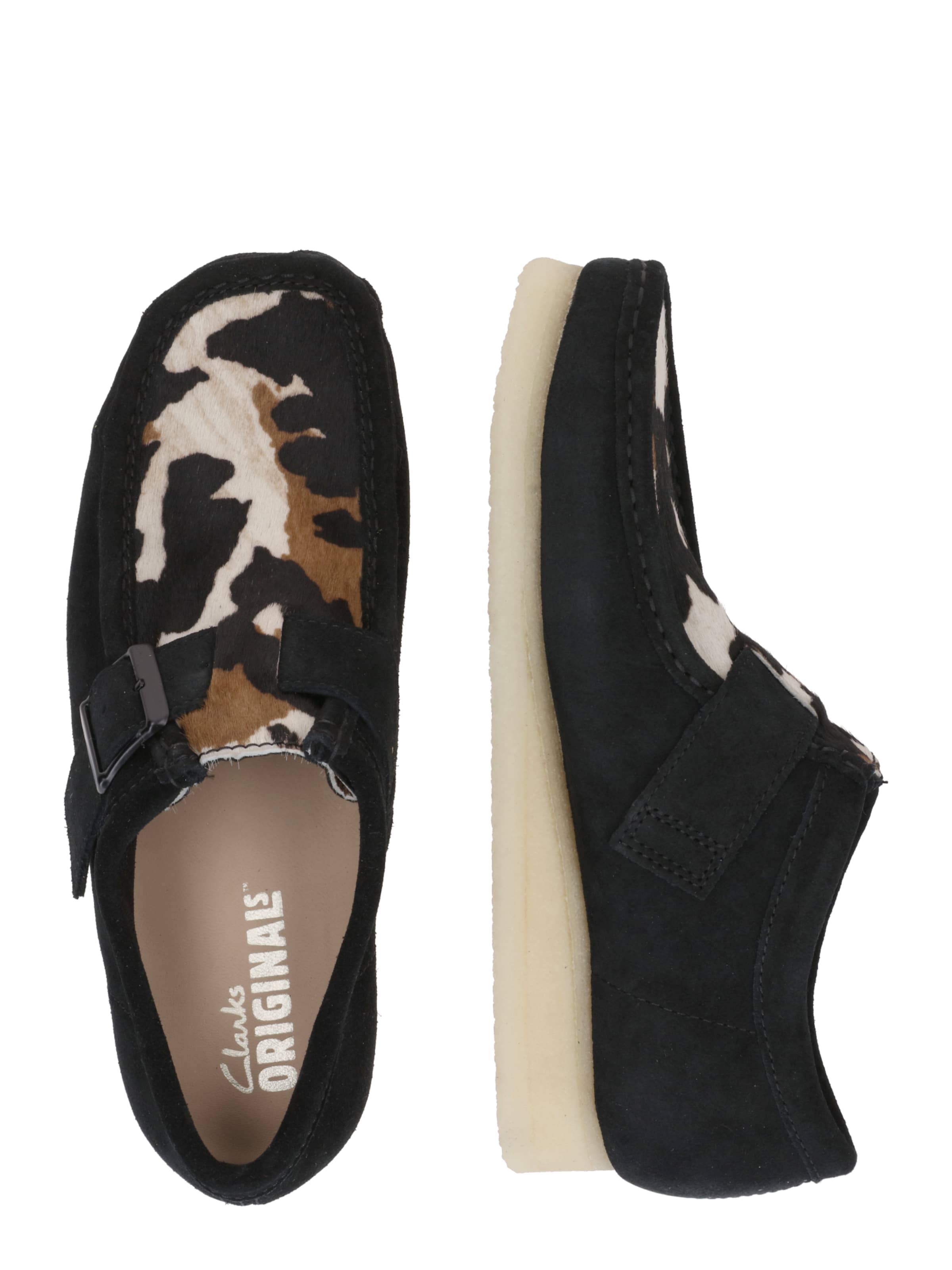 Slipper 'Wallabee' di Clarks Originals in nero