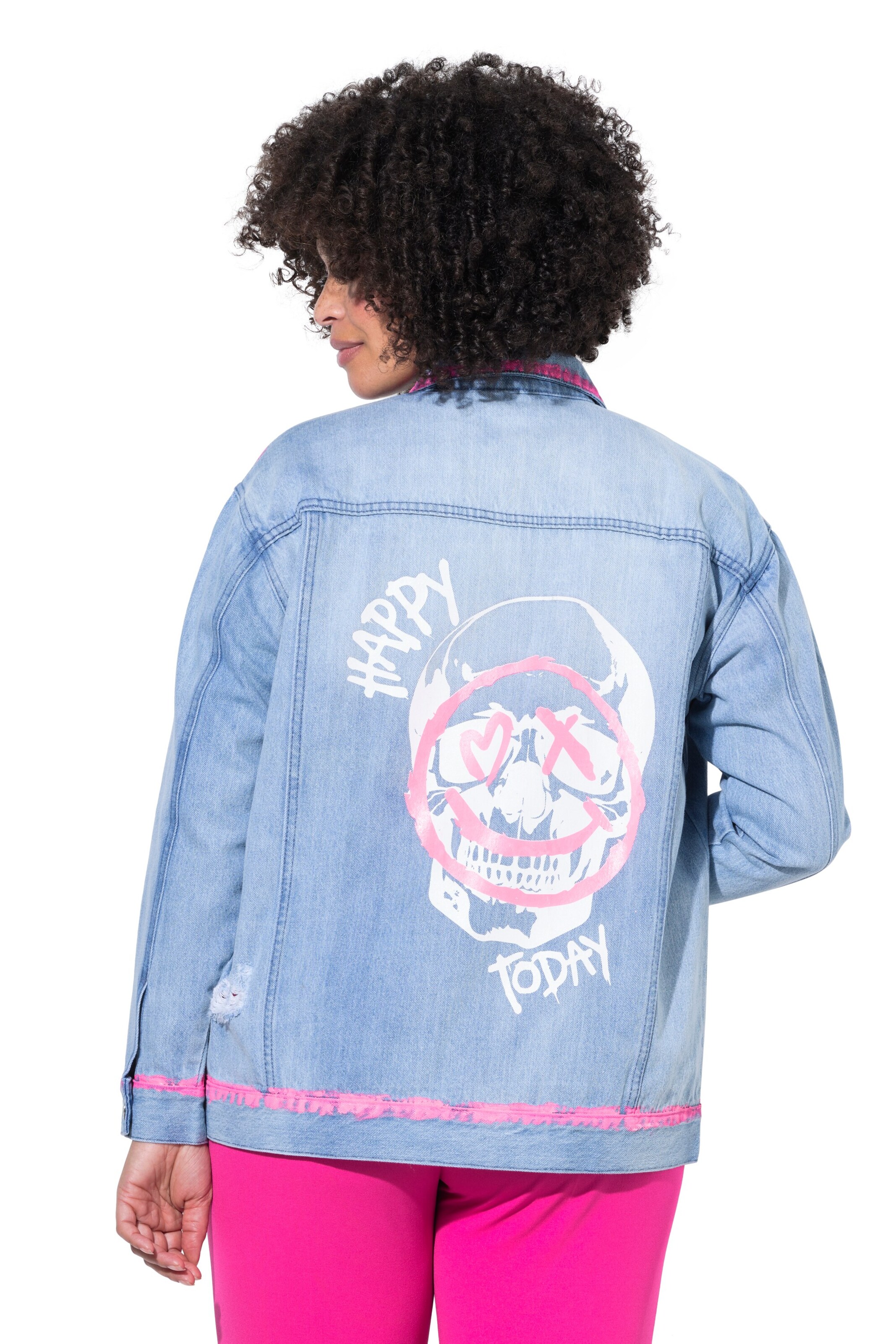 Angel of Style Between-season jacket in Blue: front