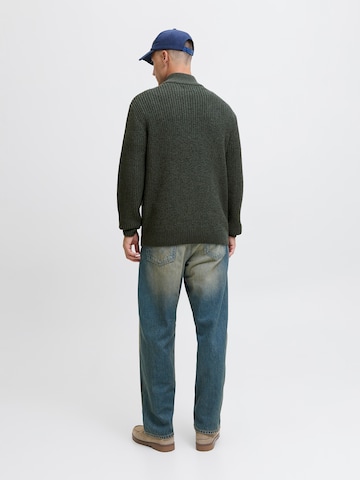 JACK & JONES Pullover 'JORBLEECKER' i grøn