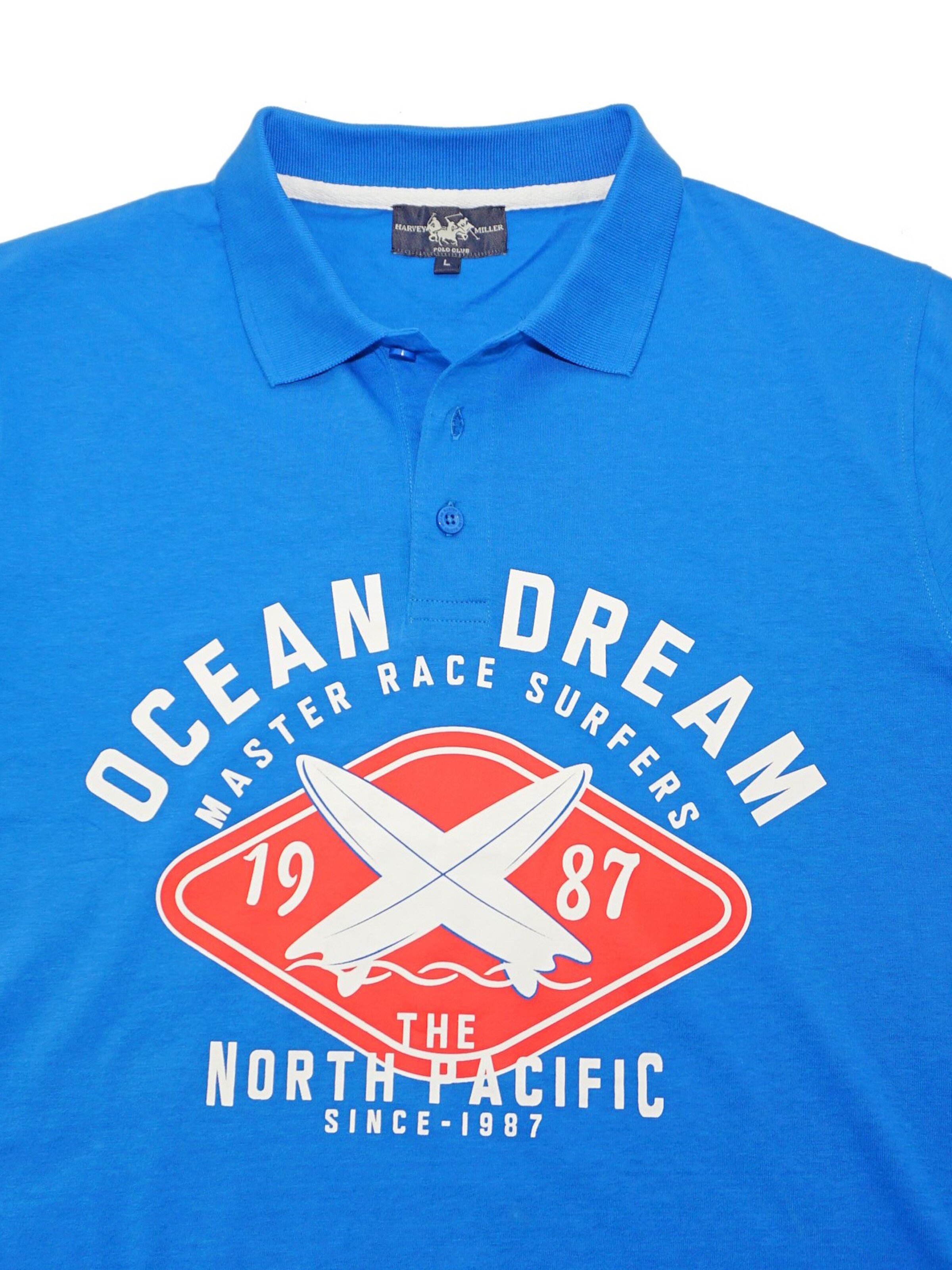HARVEY MILLER Bluser & t-shirts 'Ocean Dream' i blå