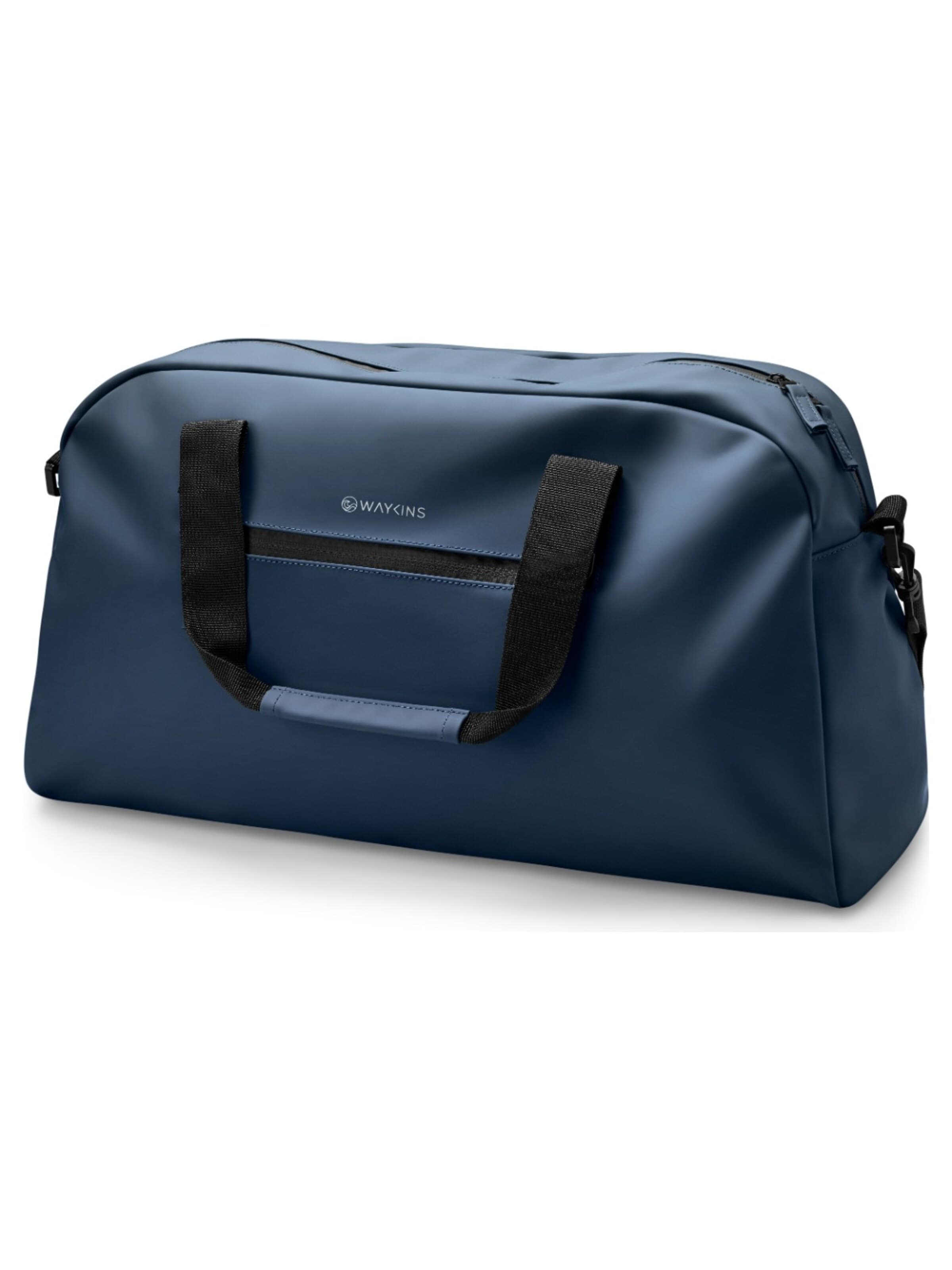 Waykins Weekendtas 'Horizon' in Blauw: voorkant