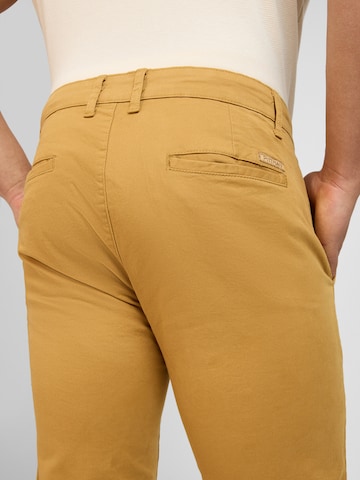 Pittman Slimfit Hose 'Derrick' in Gelb