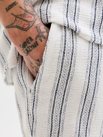 JACK & JONES - Loosefit Pantalón 'JPSTJAIDEN' en blanco