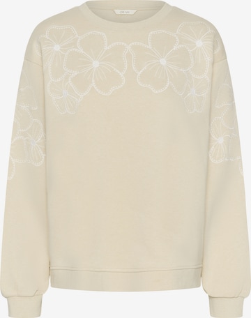 Sweat-shirt 'CRDaria' Cream en beige : devant
