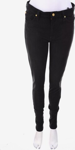 7 for all mankind Skinny Pants L in Schwarz: predná strana