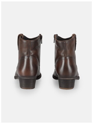 Felmini Wide Fit Cowboy Boots in Brown