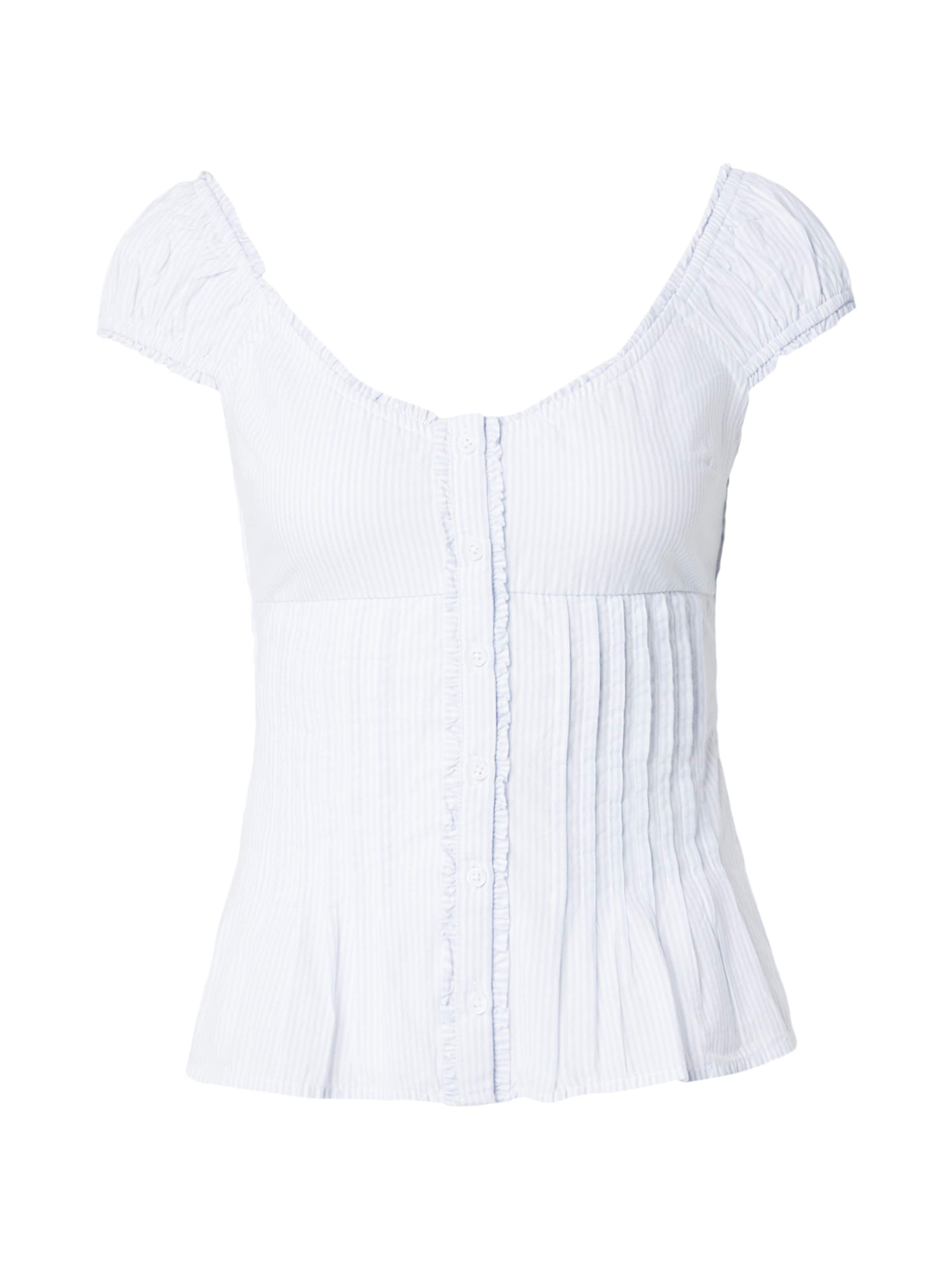 HOLLISTER Blouse in Blue: front