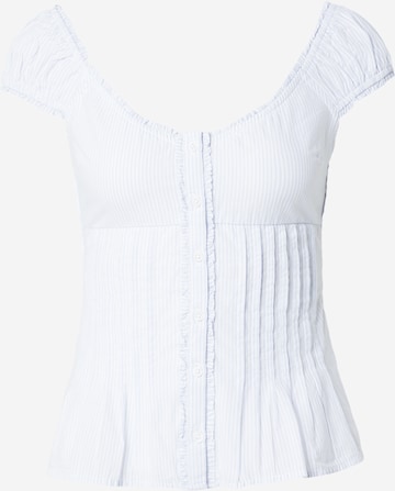 HOLLISTER - Blusa em azul: frente