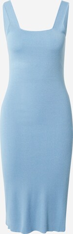 Robe rosemunde en bleu : devant