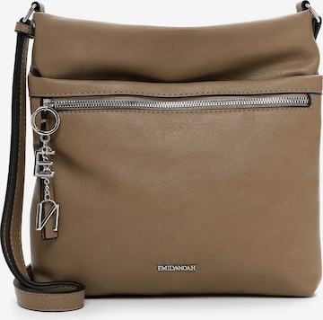 Sac bandoulière ' E&N Harmina ' Emily & Noah en marron : devant