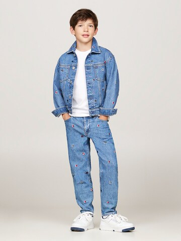 TOMMY HILFIGER Tussenjas in Blauw
