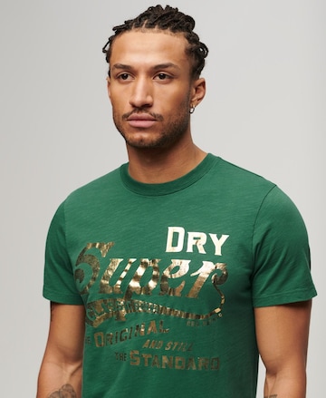 T-Shirt Superdry en vert