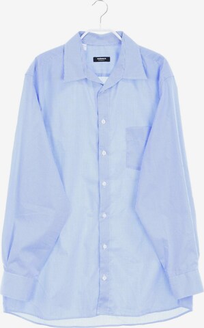 Walbusch Button Up Shirt in L in Blue: front