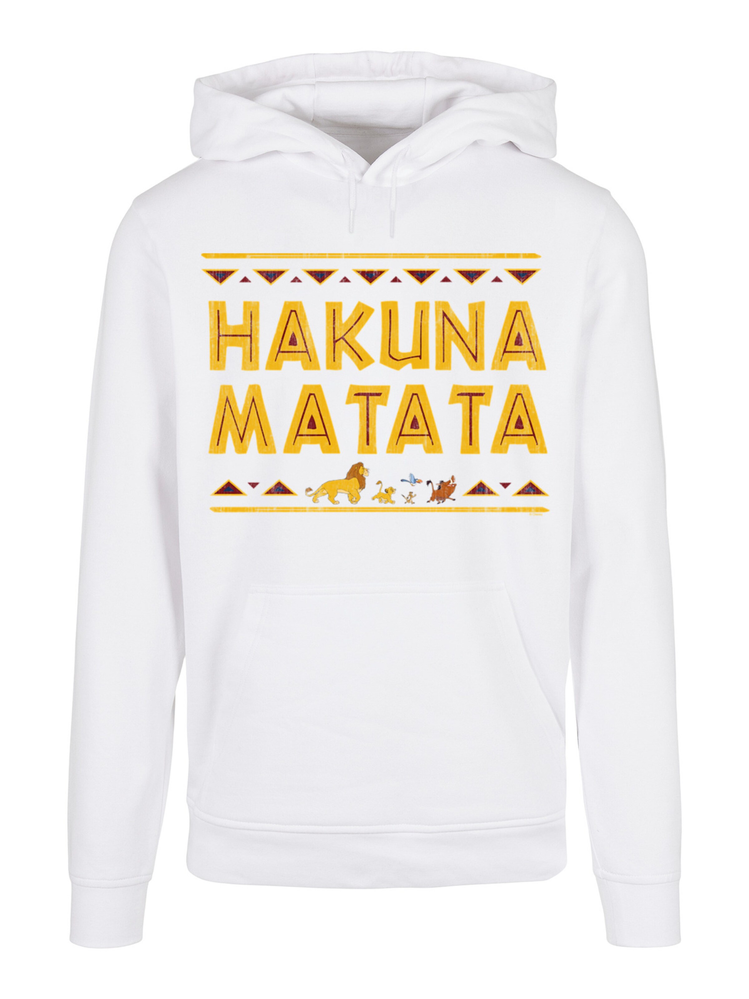 F4NT4STIC Sweatshirt in Weiß: Vorderseite