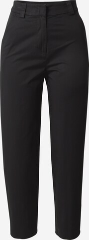 Sisley Regular Trousers in Black: front