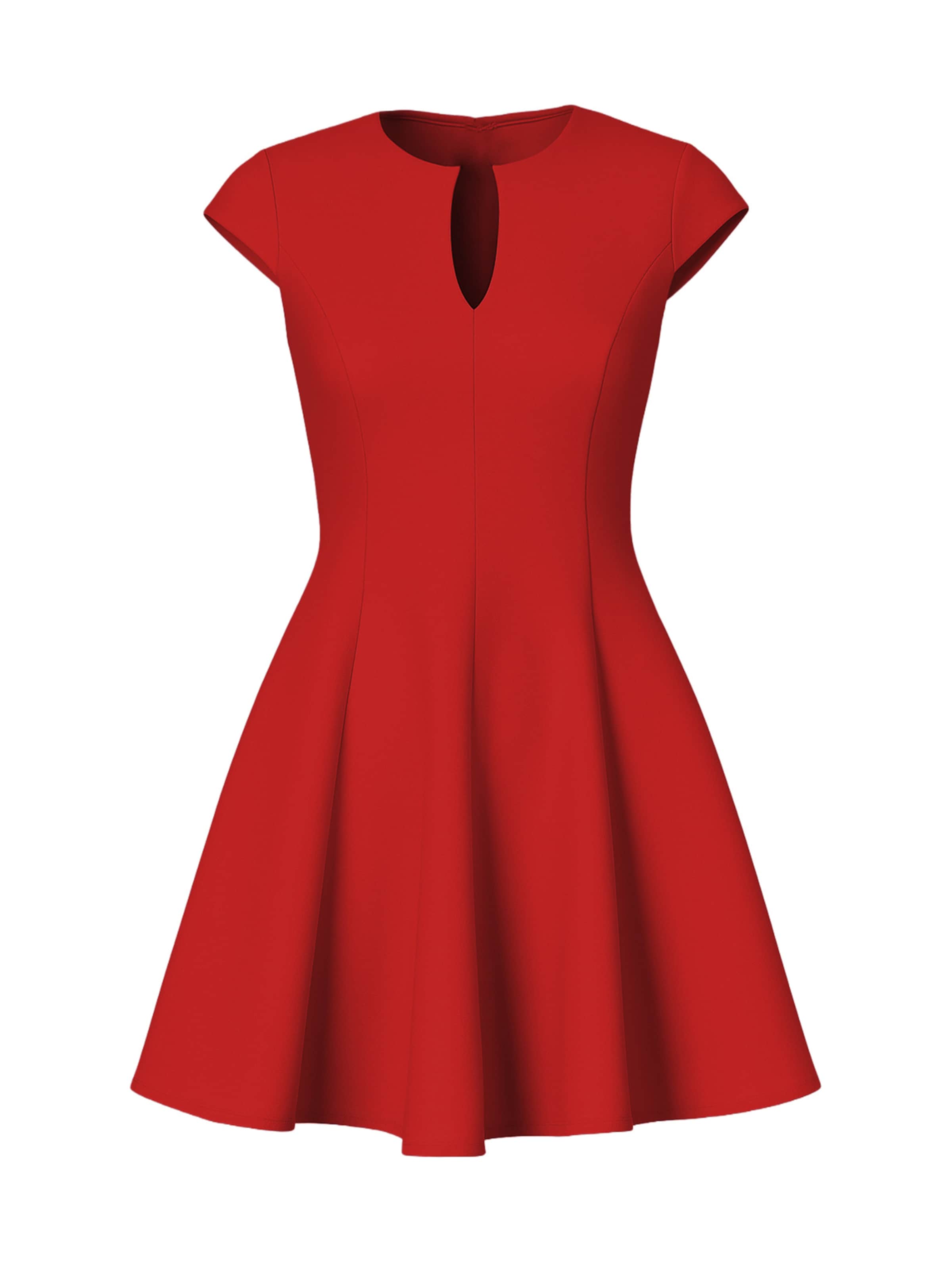 GODDIVA Minikleid in rot, Produktansicht