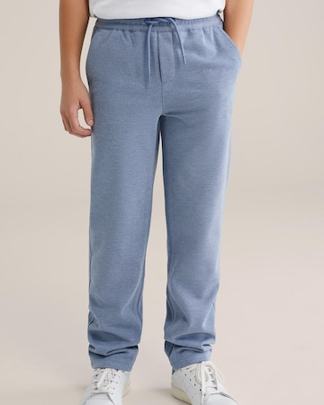 WE Fashion Обычный Штаны в Синий: спереди