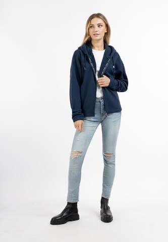 DreiMaster Vintage Sweatjacke 'Takelage' in Blau