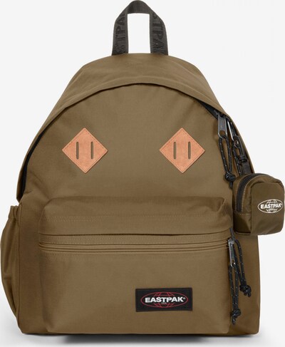 EASTPAK Sac à dos 'Padded Zippl'r +' en marron / olive / orange / noir, Vue avec produit