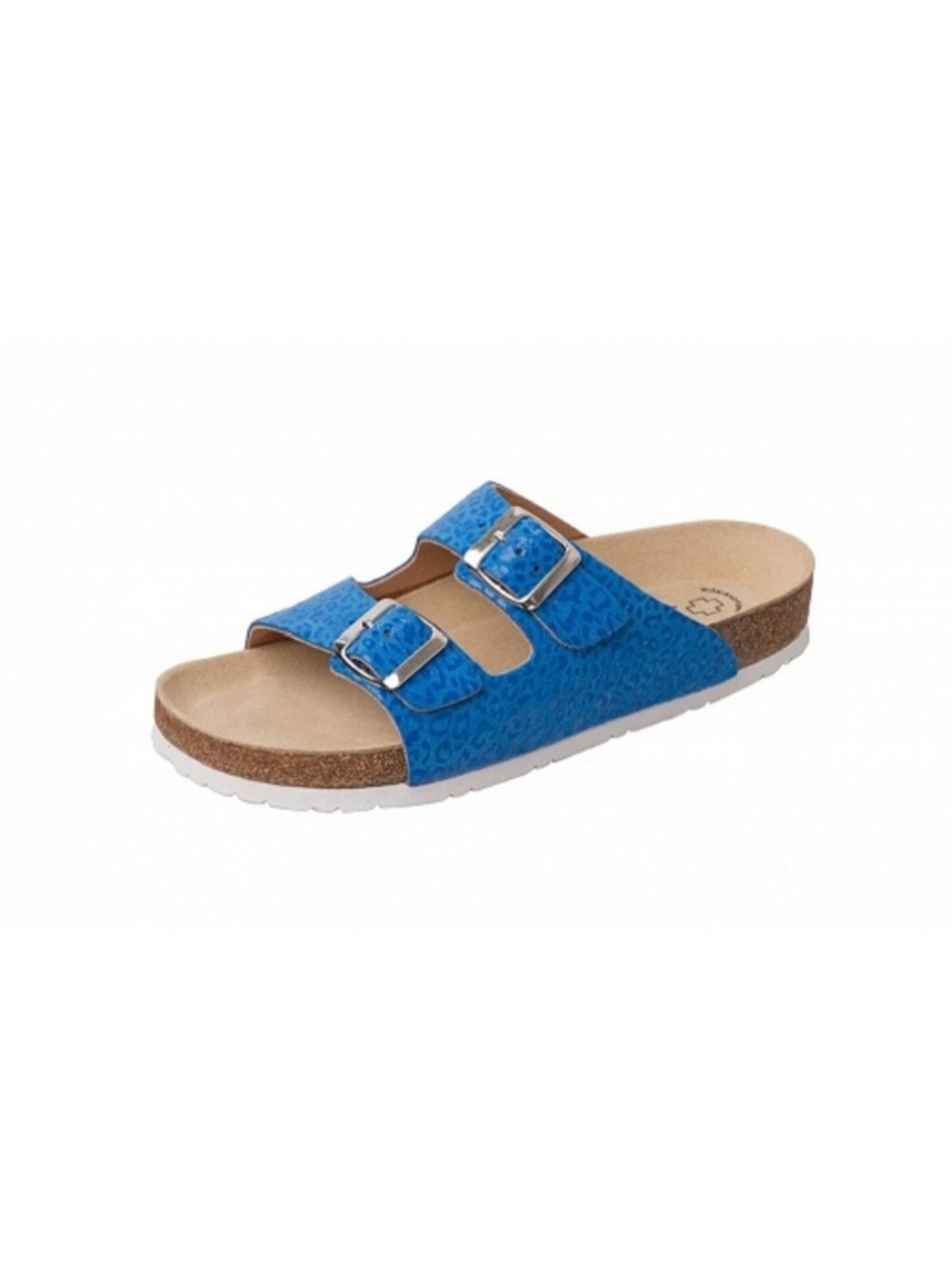 Weeger Sandale 'Bio Pantol. Art. 41110-35'‌ in Blau: Vorderseite