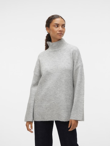 VERO MODA Sweater 'Phillis' in Grey: front