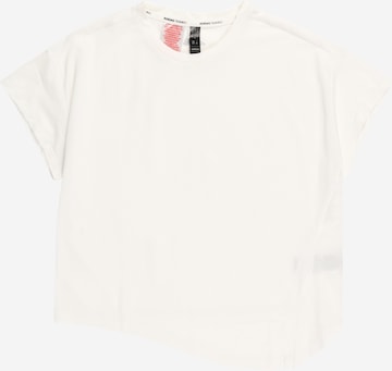 ADIDAS SPORTSWEAR Функциональная футболка 'Hiit 3-Stripes Quickburn' в Белый: спереди