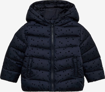 MANGO KIDS Talvitakki 'Carry' värissä sininen: etupuoli