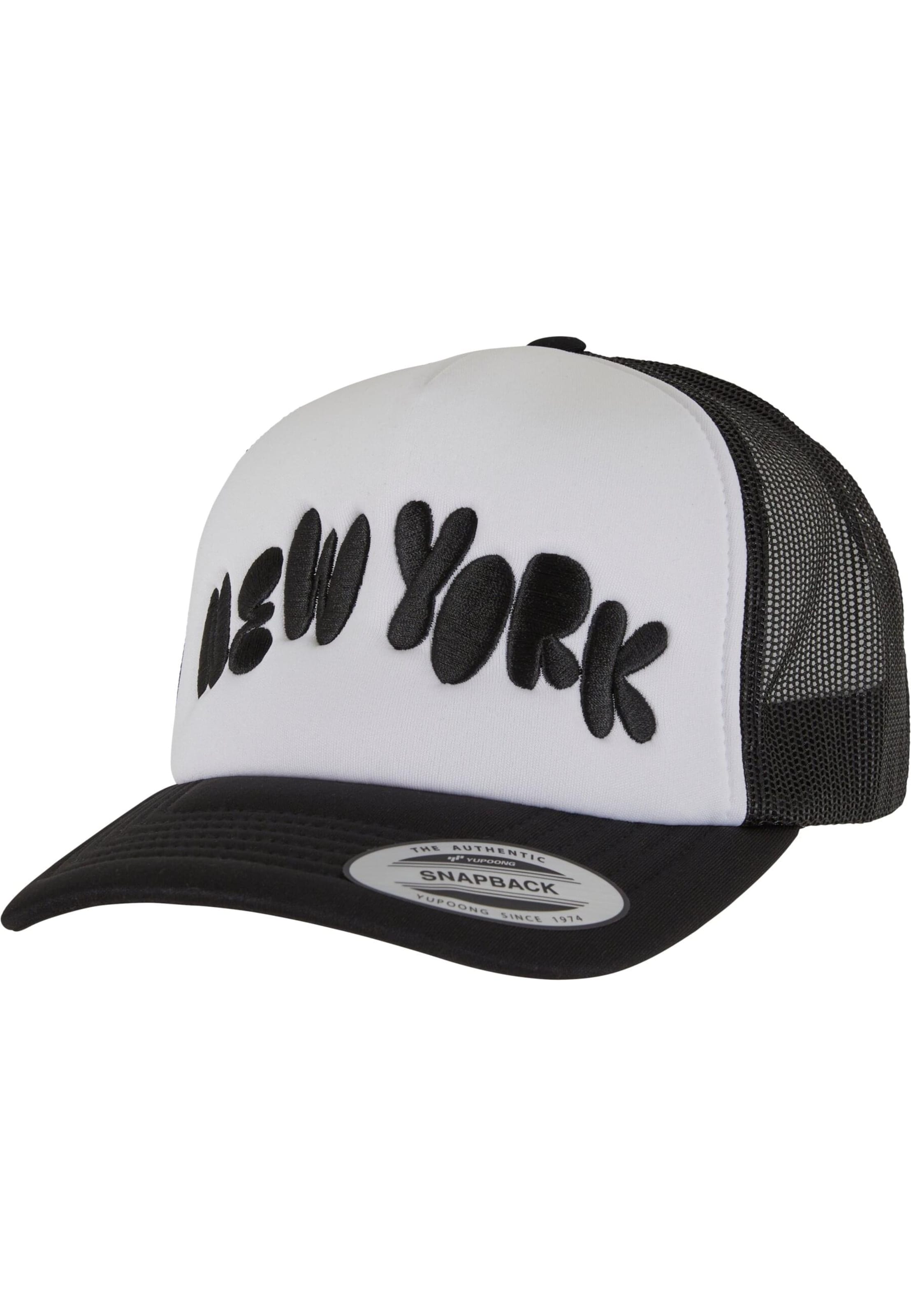 Cappello da baseball 'Bubbly NY' di Mister Tee in nero: frontale