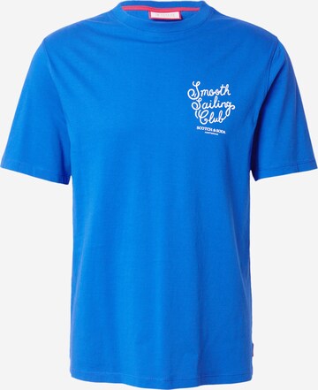 SCOTCH & SODA T-Shirt in Blau: predná strana