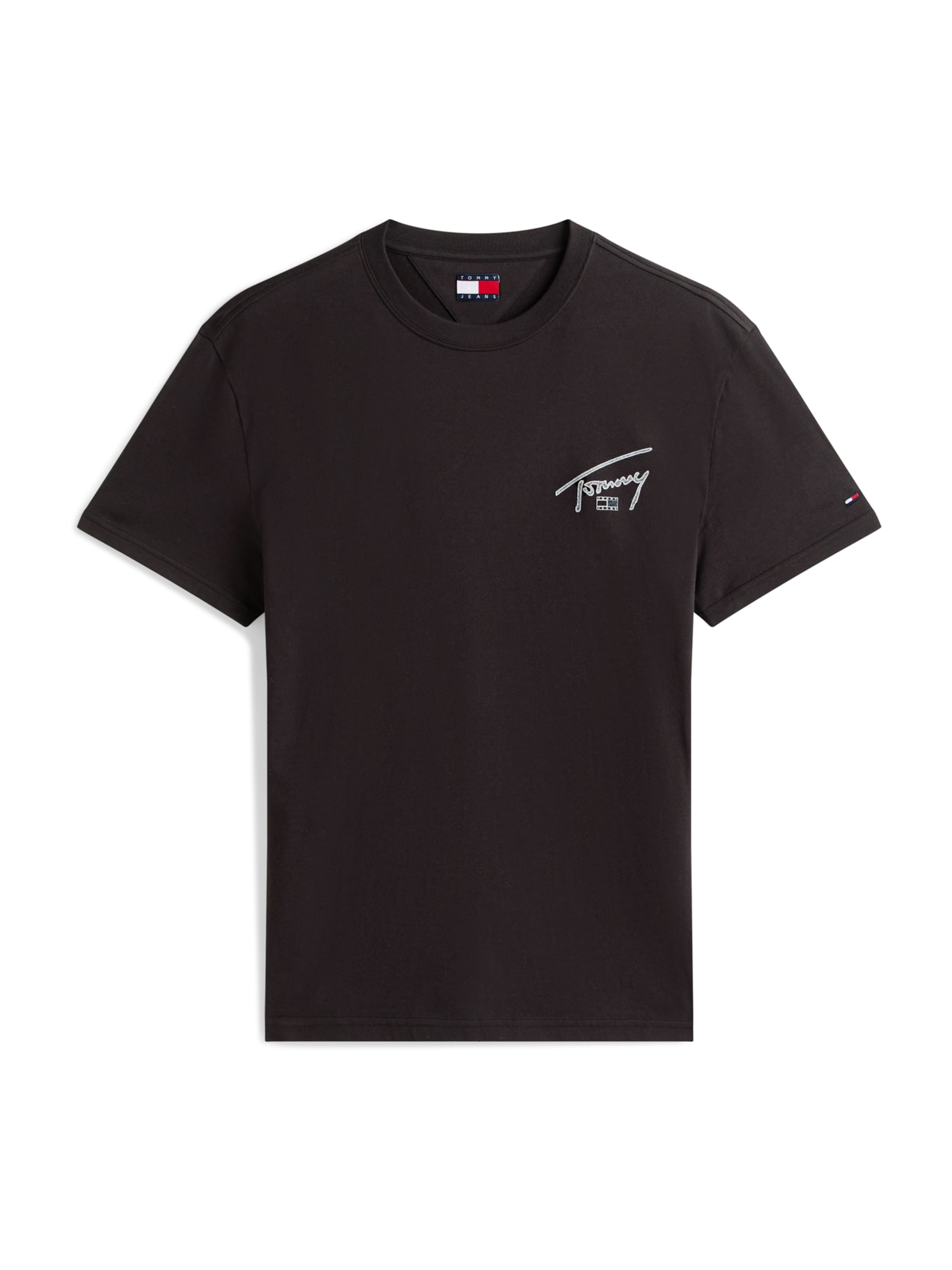 Tommy Jeans Μπλουζάκι σε μαύρο: μπροστά
