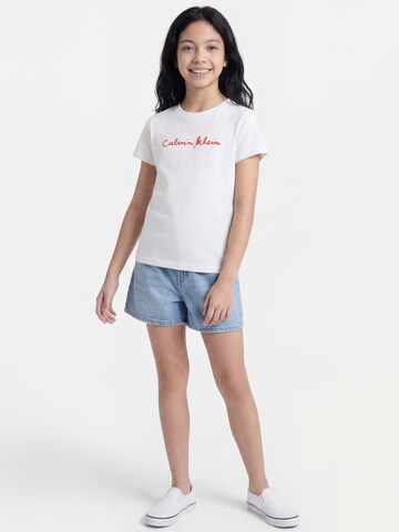 Tricou de la Calvin Klein Jeans pe alb