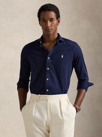 Polo Ralph Lauren - Ajuste regular Camisa en azul: frente