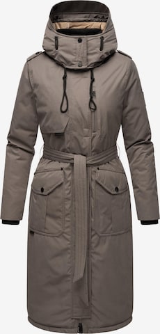 Manteau d’hiver 'Hokulanii' NAVAHOO en gris : devant