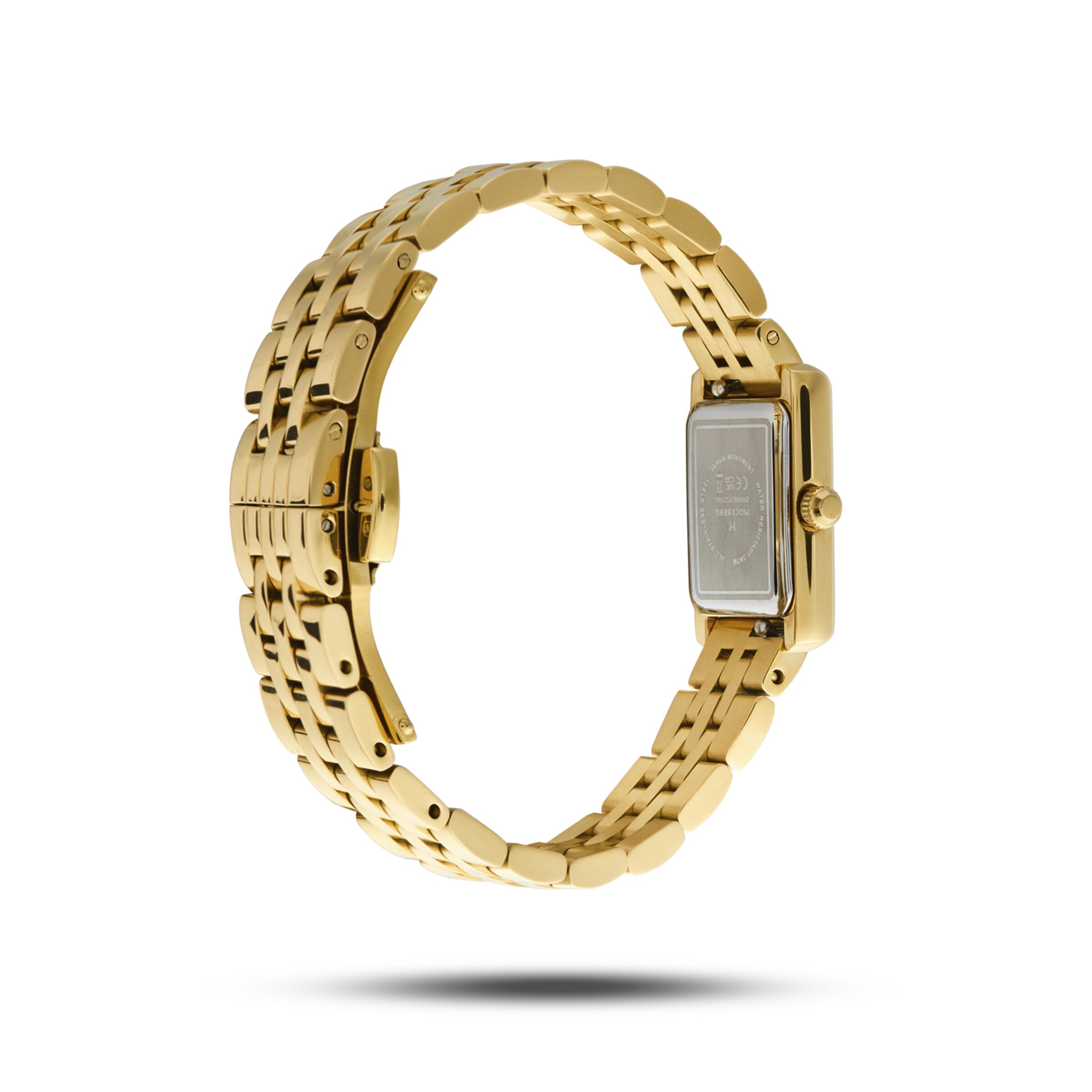 Mockberg Analog Watch in Gold