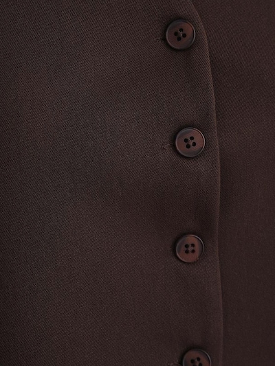 MixRay Gilet en L en chocolat, Vue avec produit