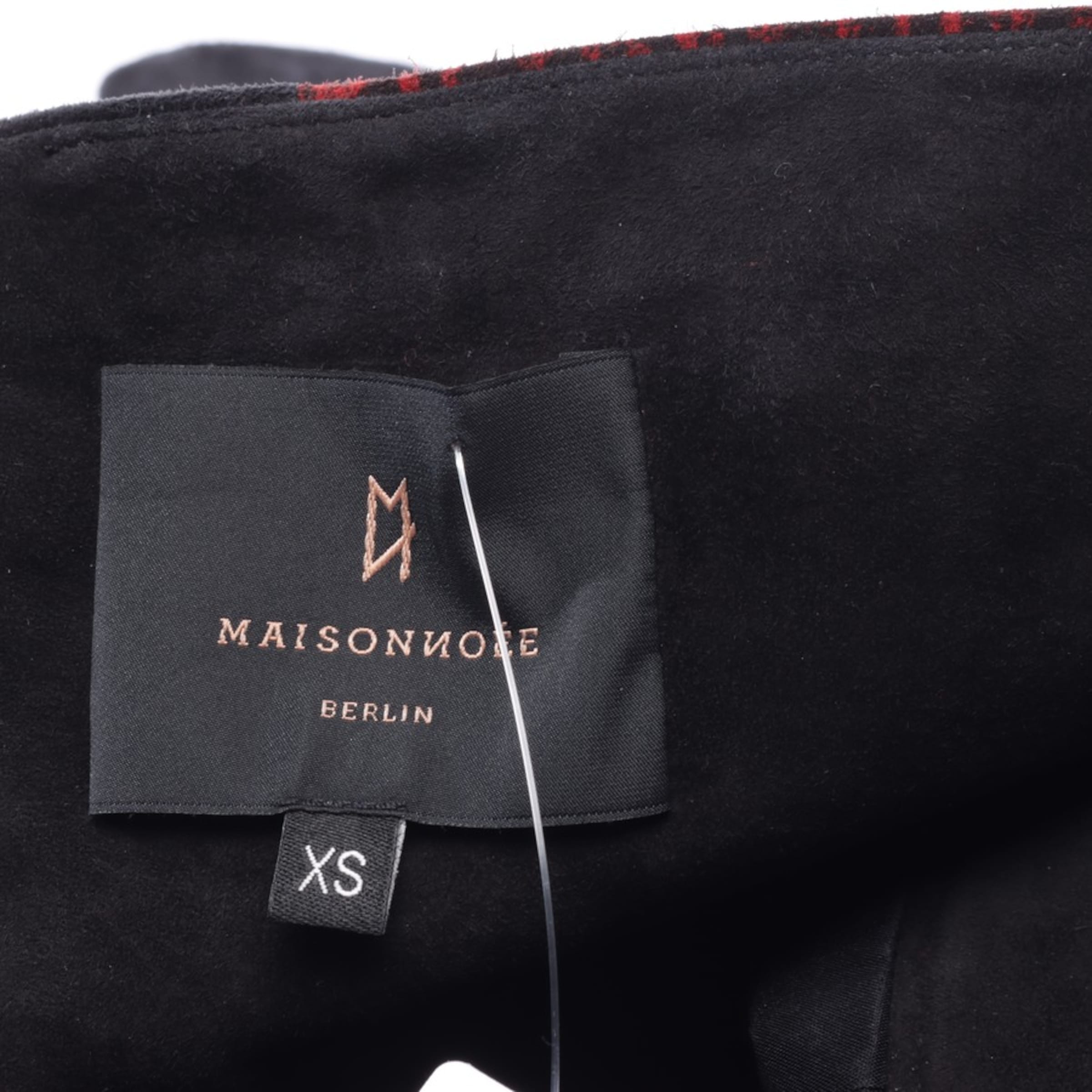 Maisonnoée Lederrock XS in Rot