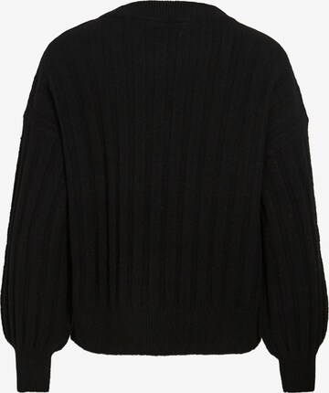 VILA Sweater 'Tycia' in Black