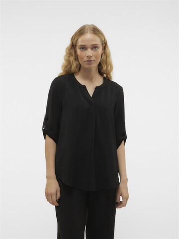 VERO MODA Blouse in Zwart: voorkant