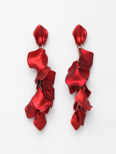 AVANT-GARDE PARIS Earrings 'Denisana' in Red, Item view