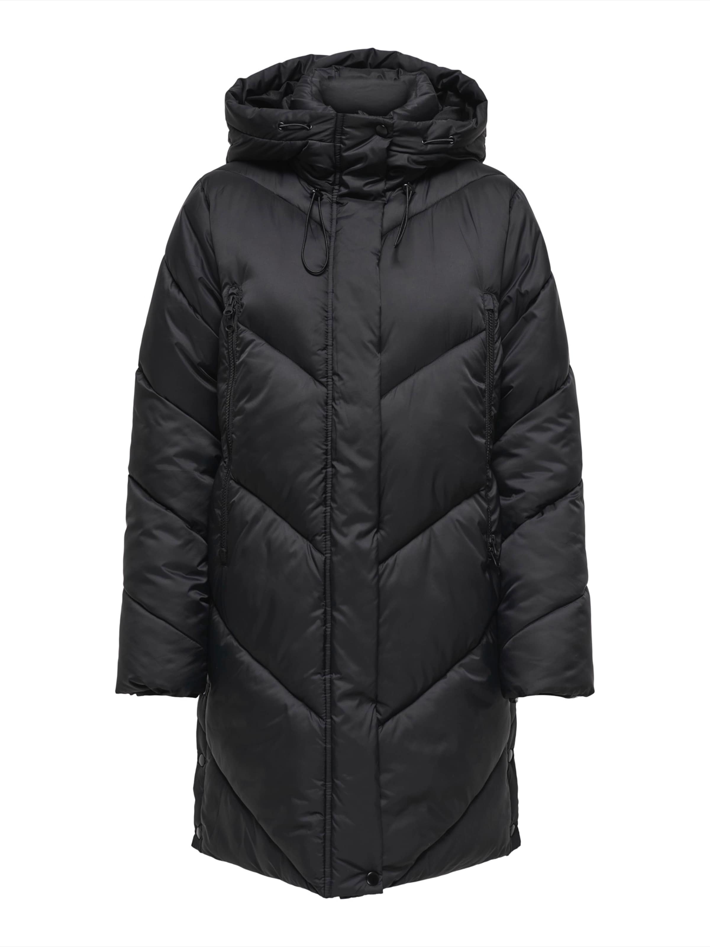 Manteau d’hiver 'ONLMolly' ONLY en noir : devant