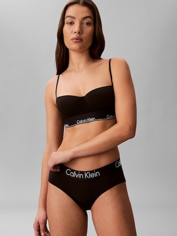 Calvin Klein Underwear Balkonetová Podprsenka – černá